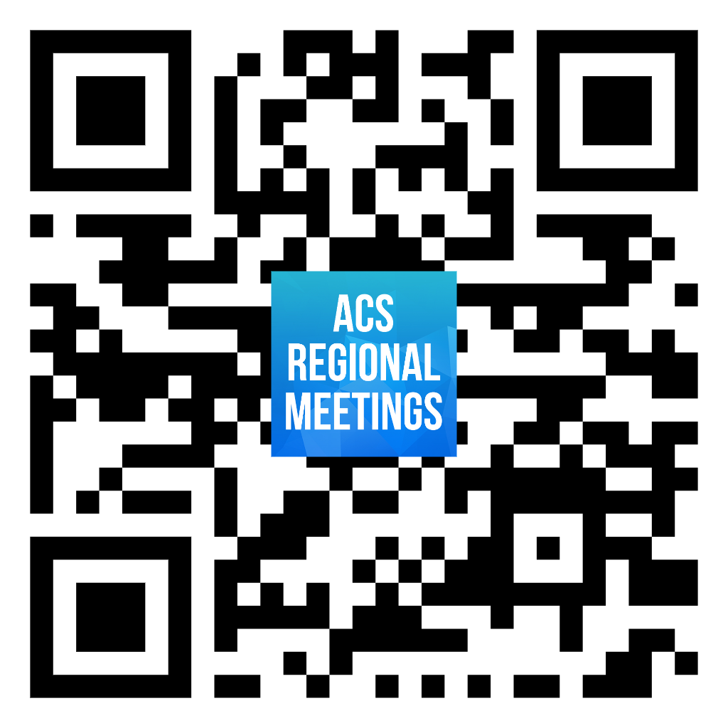 QR code for the ACS Regional Meetings app